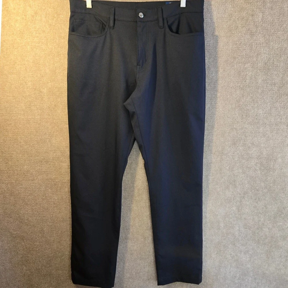Polo Ralph Lauren Pants Mens 34x32 Navy Stretch‎ Classic Fit Performance Chino